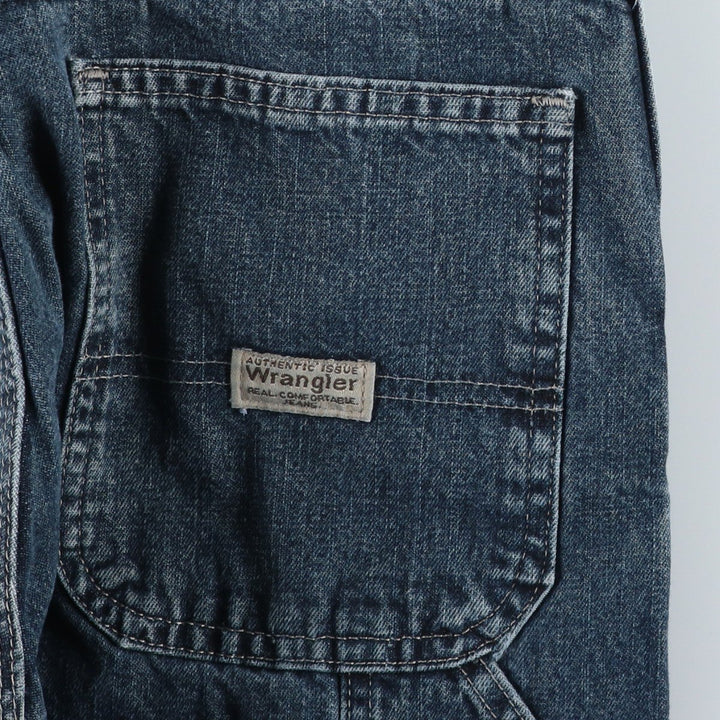 90s-00'S Wrangler denim painter pants, made in Mexico, men's size W30 equivalent, vintage. cotton blue type Vintage Second Hand