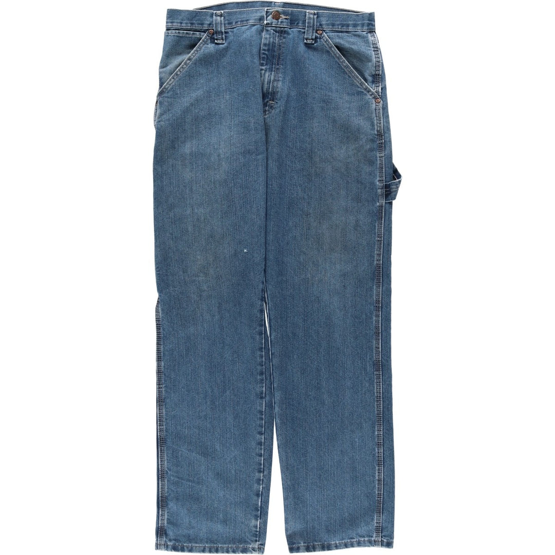 Wrangler Denim Painter Pants for Men, W32 equivalent cotton blue type Vintage Second Hand