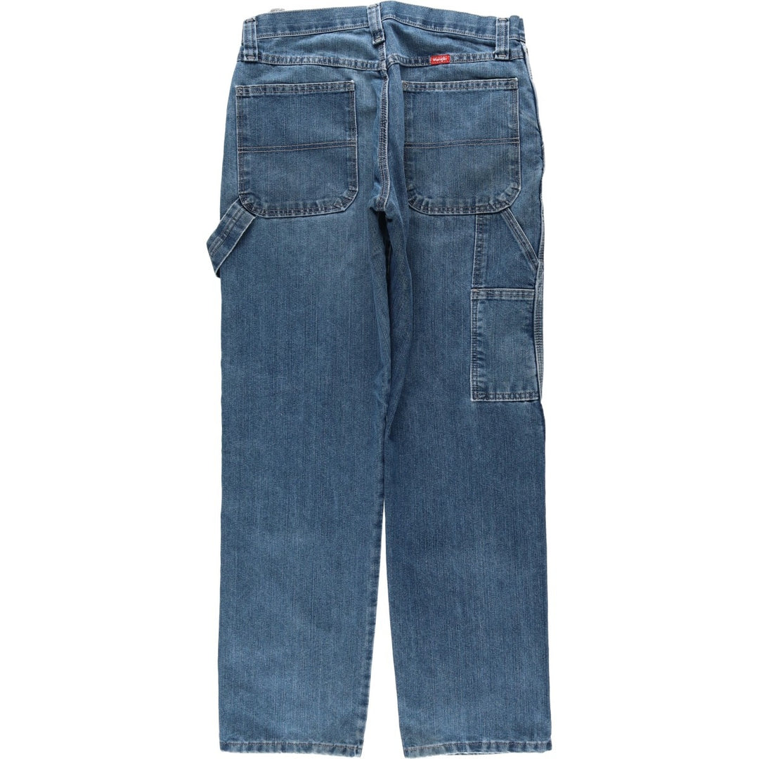 Wrangler Denim Painter Pants for Men, W32 equivalent cotton blue type Vintage Second Hand
