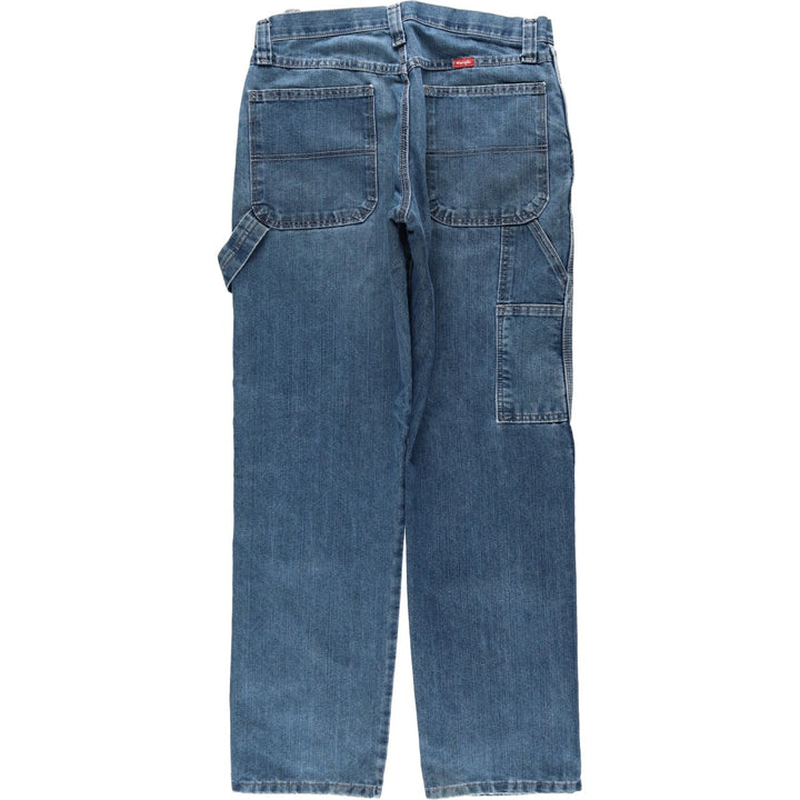 Wrangler Denim Painter Pants for Men, W32 equivalent cotton blue type Vintage Second Hand