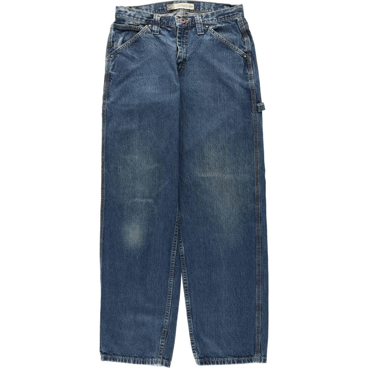 90s-00'S Lee DUNGAREES CARPENTER JEAN Denim Painter Pants, Men's W30 (approx.), Vintage cotton blue type Vintage Second Hand
