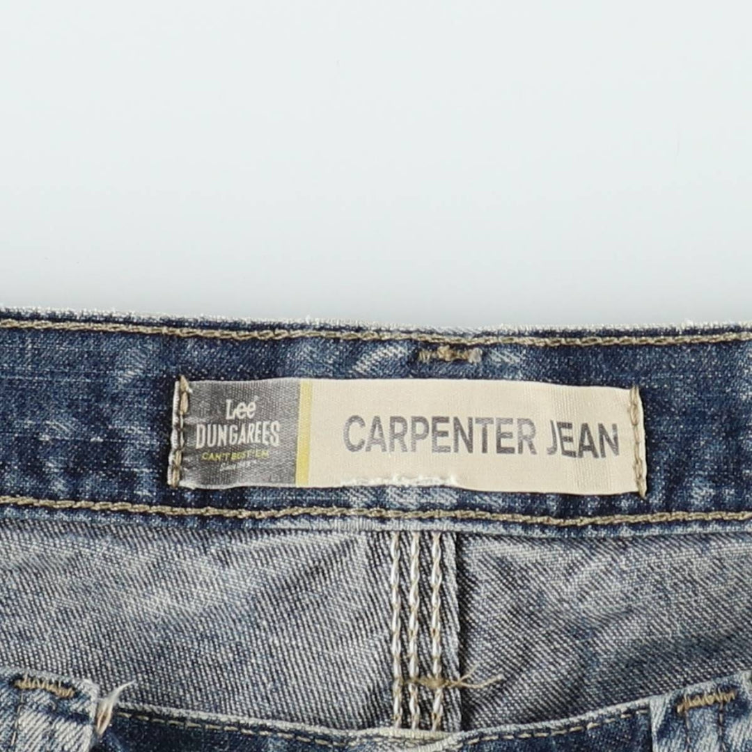 90s-00'S Lee DUNGAREES CARPENTER JEAN Denim Painter Pants, Men's W30 (approx.), Vintage cotton blue type Vintage Second Hand