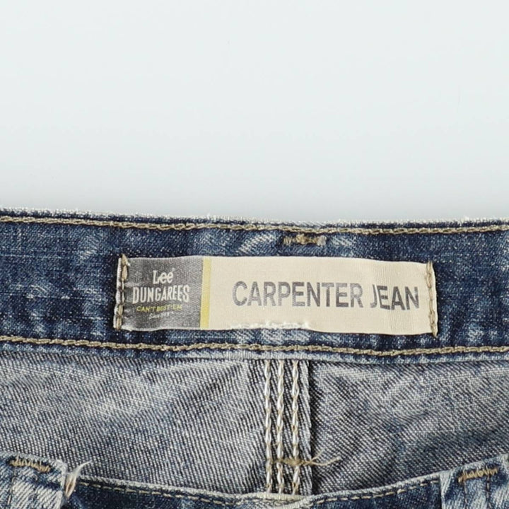 90s-00'S Lee DUNGAREES CARPENTER JEAN Denim Painter Pants, Men's W30 (approx.), Vintage cotton blue type Vintage Second Hand