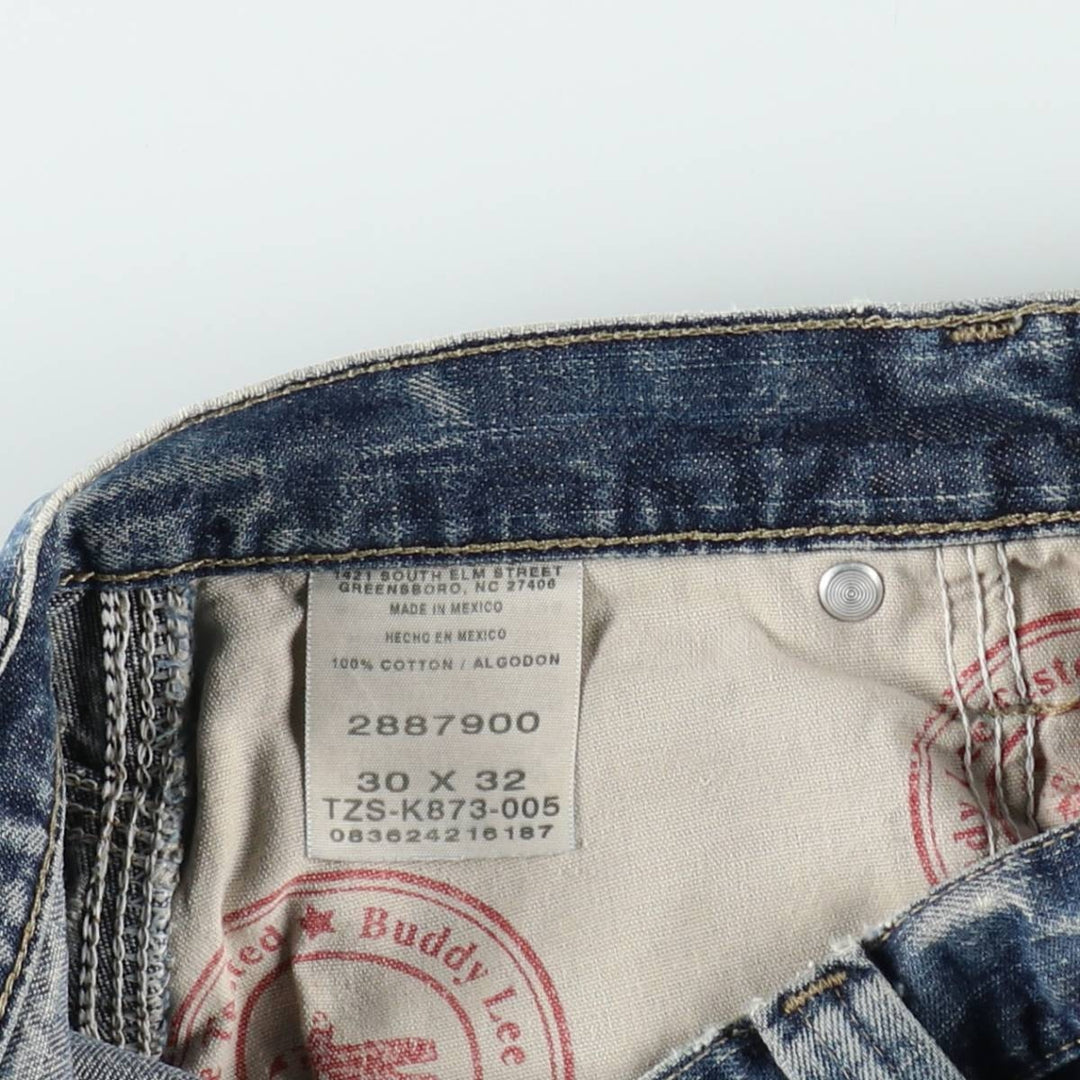 90s-00'S Lee DUNGAREES CARPENTER JEAN Denim Painter Pants, Men's W30 (approx.), Vintage cotton blue type Vintage Second Hand