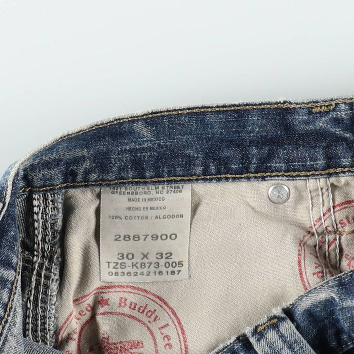 90s-00'S Lee DUNGAREES CARPENTER JEAN Denim Painter Pants, Men's W30 (approx.), Vintage cotton blue type Vintage Second Hand