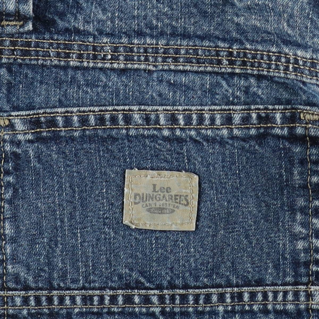 90s-00'S Lee DUNGAREES CARPENTER JEAN Denim Painter Pants, Men's W30 (approx.), Vintage cotton blue type Vintage Second Hand