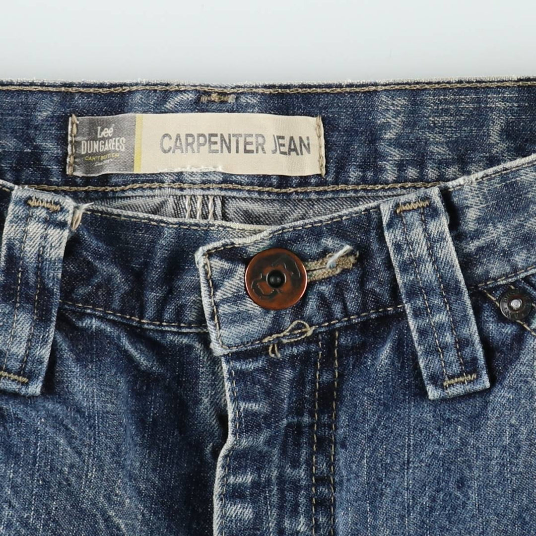 90s-00'S Lee DUNGAREES CARPENTER JEAN Denim Painter Pants, Men's W30 (approx.), Vintage cotton blue type Vintage Second Hand