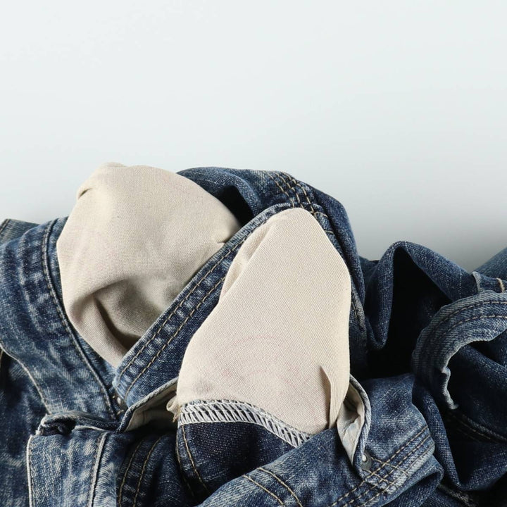 90s-00'S Lee DUNGAREES CARPENTER JEAN Denim Painter Pants, Men's W30 (approx.), Vintage cotton blue type Vintage Second Hand