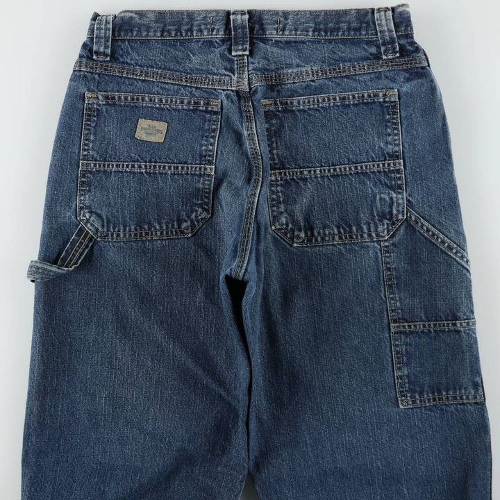 90s-00'S Lee DUNGAREES CARPENTER JEAN Denim Painter Pants, Men's W30 (approx.), Vintage cotton blue type Vintage Second Hand