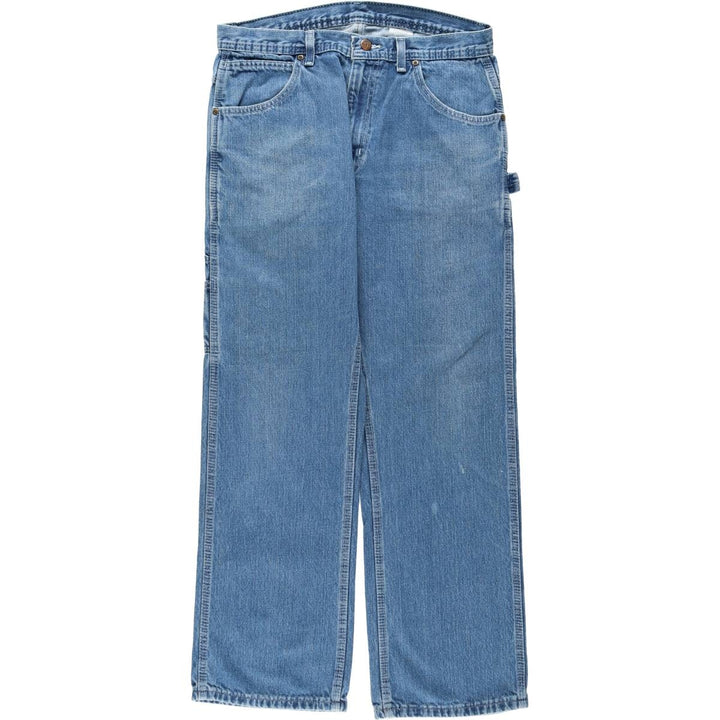 Key Denim Painter Pants, Men's, Size W33 (approx.) cotton blue type Vintage Second Hand