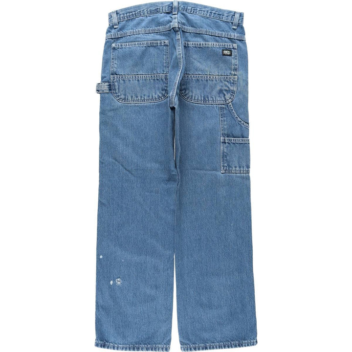 Key Denim Painter Pants, Men's, Size W33 (approx.) cotton blue type Vintage Second Hand