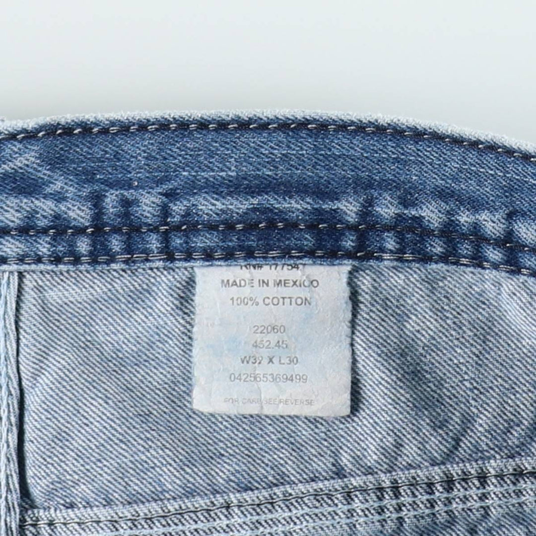 Key Denim Painter Pants, Men's, Size W33 (approx.) cotton blue type Vintage Second Hand
