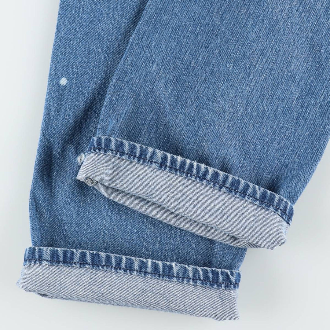 Key Denim Painter Pants, Men's, Size W33 (approx.) cotton blue type Vintage Second Hand