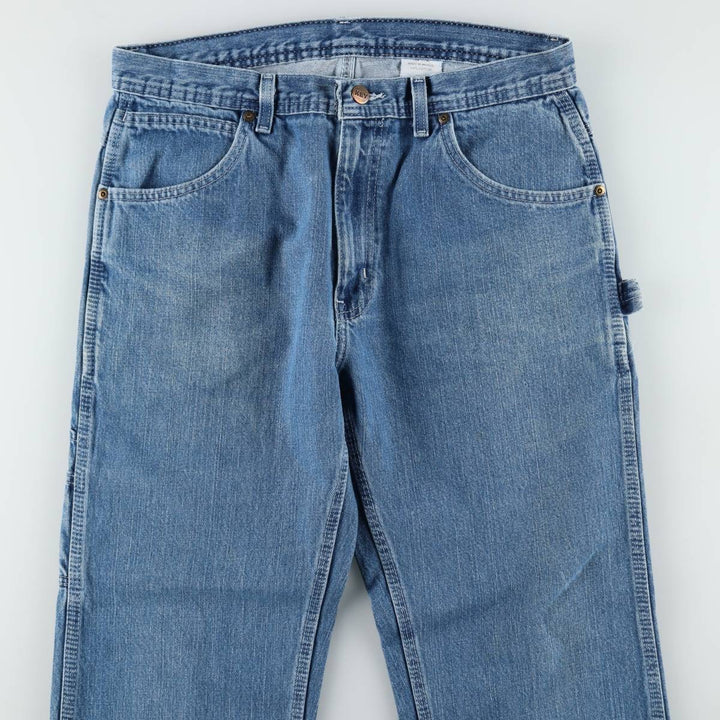 Key Denim Painter Pants, Men's, Size W33 (approx.) cotton blue type Vintage Second Hand