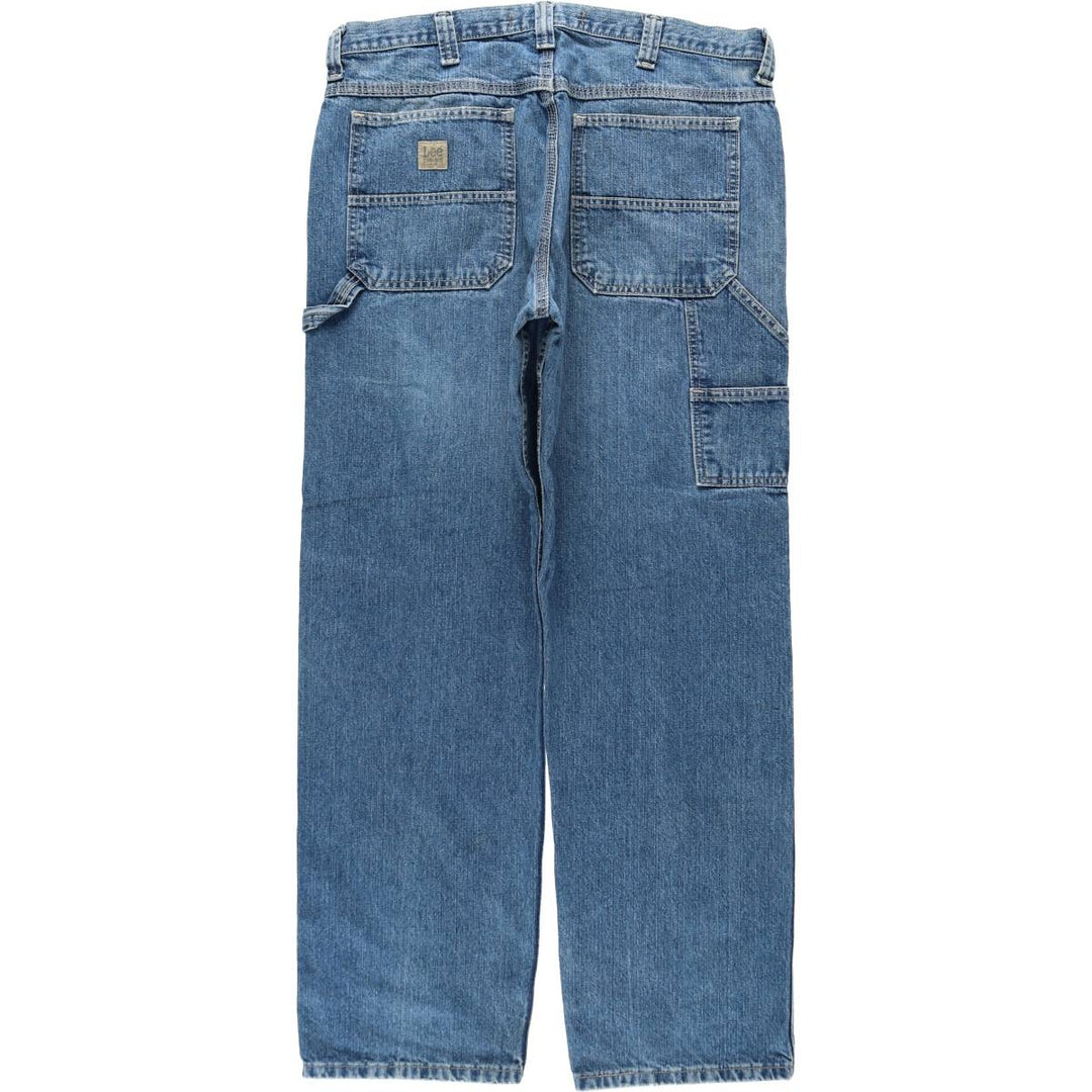 Lee Dungarees Carpenter Denim Painter Pants, Men's, Size 36 cotton blue type Vintage Second Hand