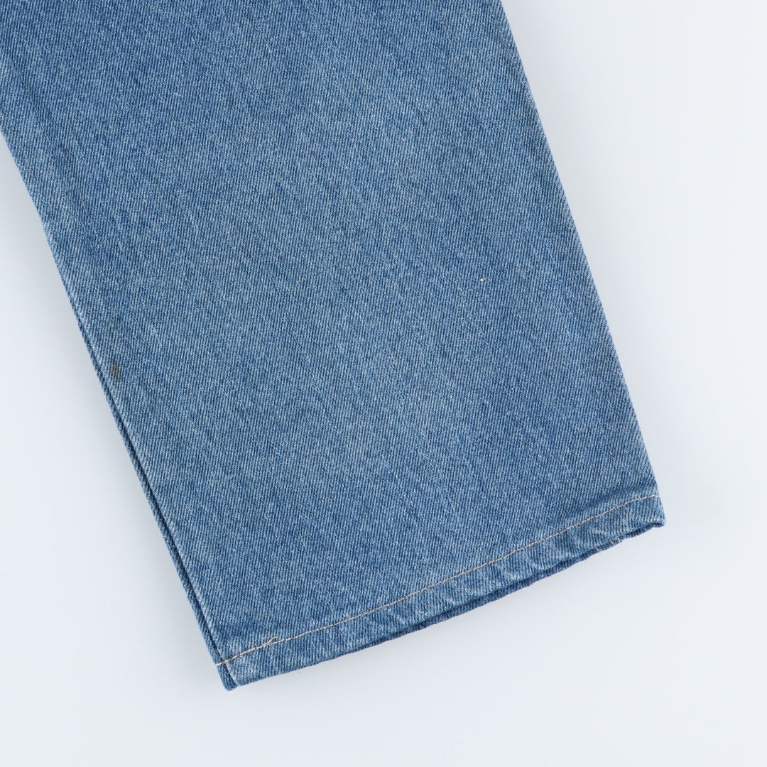 Dickies Double Knee Denim Work Pants, Men's Size W32 (approx.) cotton blue type Vintage Second Hand