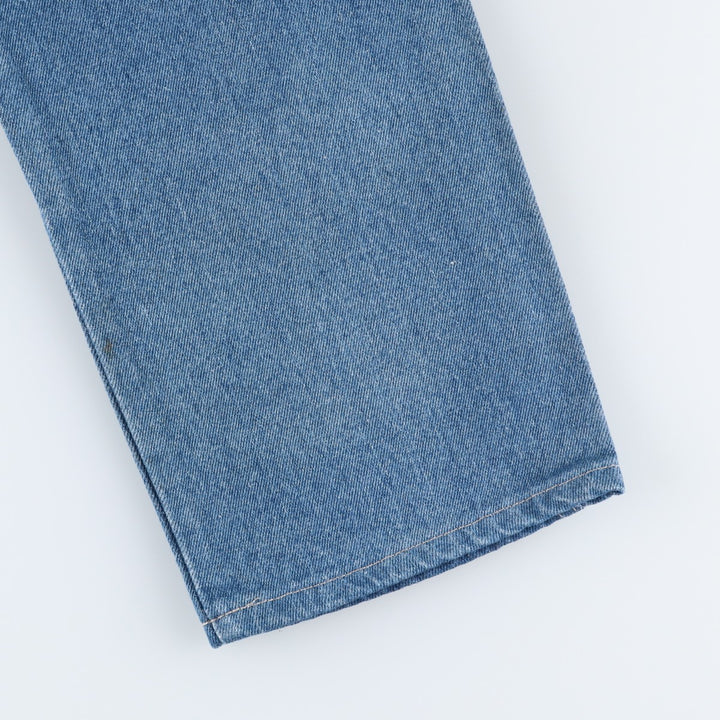 Dickies Double Knee Denim Work Pants, Men's Size W32 (approx.) cotton blue type Vintage Second Hand