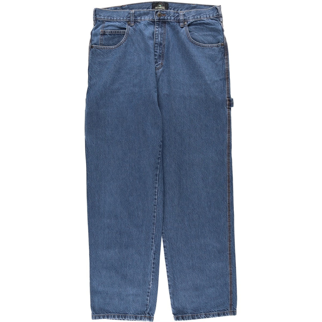 Redhead Cordura denim painter pants, men's size W36 (approx.) unclear blue type Vintage Second Hand