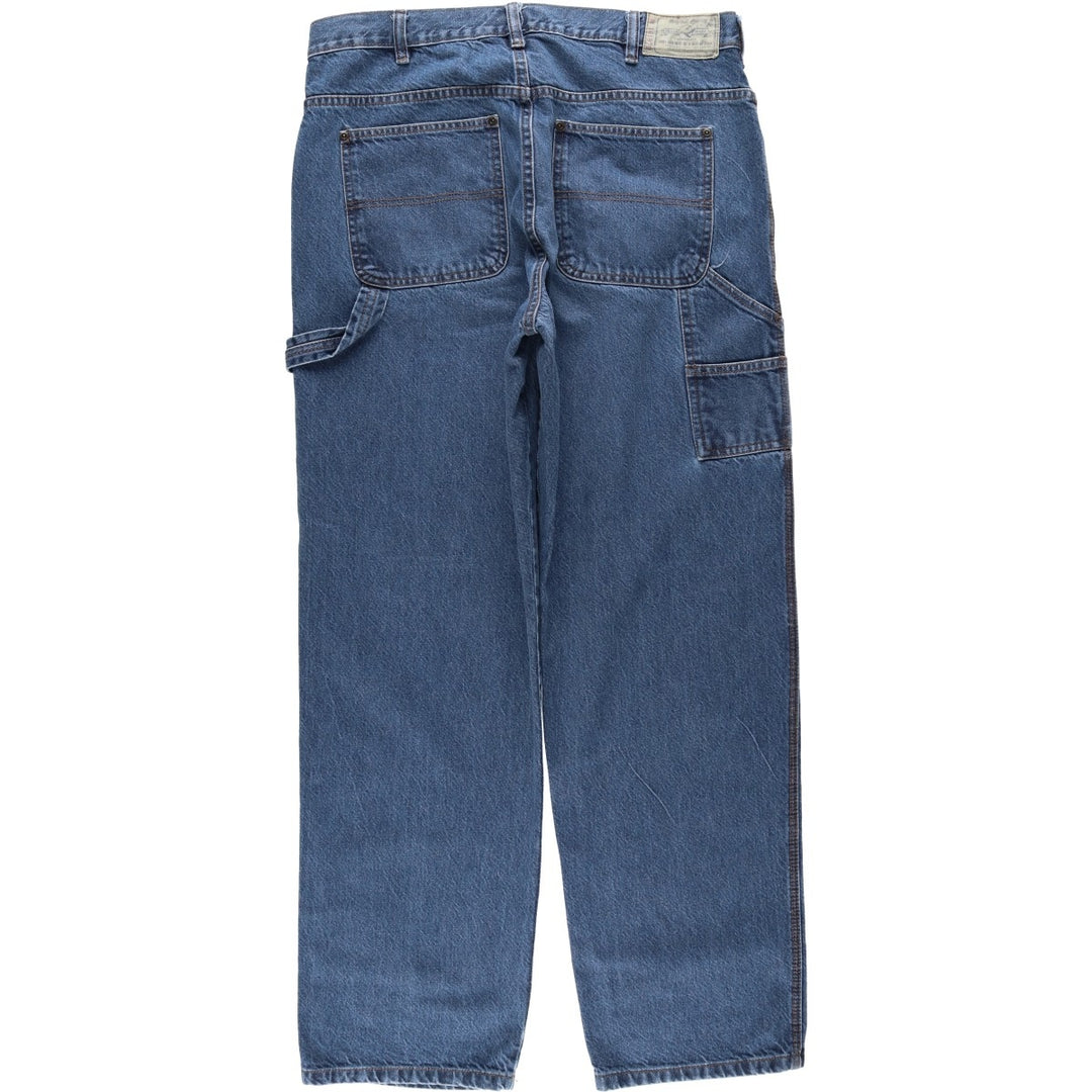 Redhead Cordura denim painter pants, men's size W36 (approx.) unclear blue type Vintage Second Hand