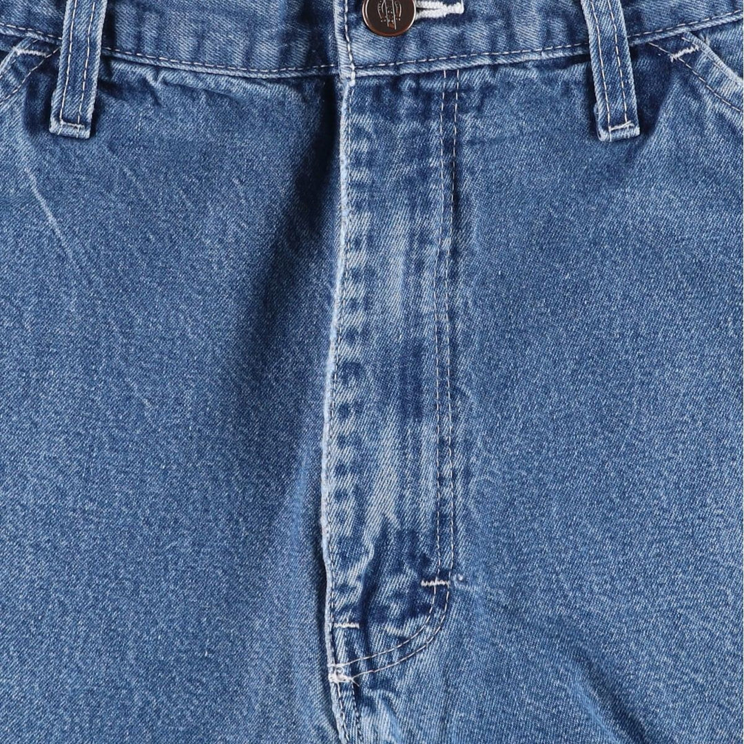 Dickies denim painter pants for men, equivalent to W34 unclear blue type Vintage Second Hand