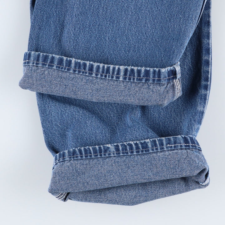 Dickies denim painter pants for men, equivalent to W34 unclear blue type Vintage Second Hand