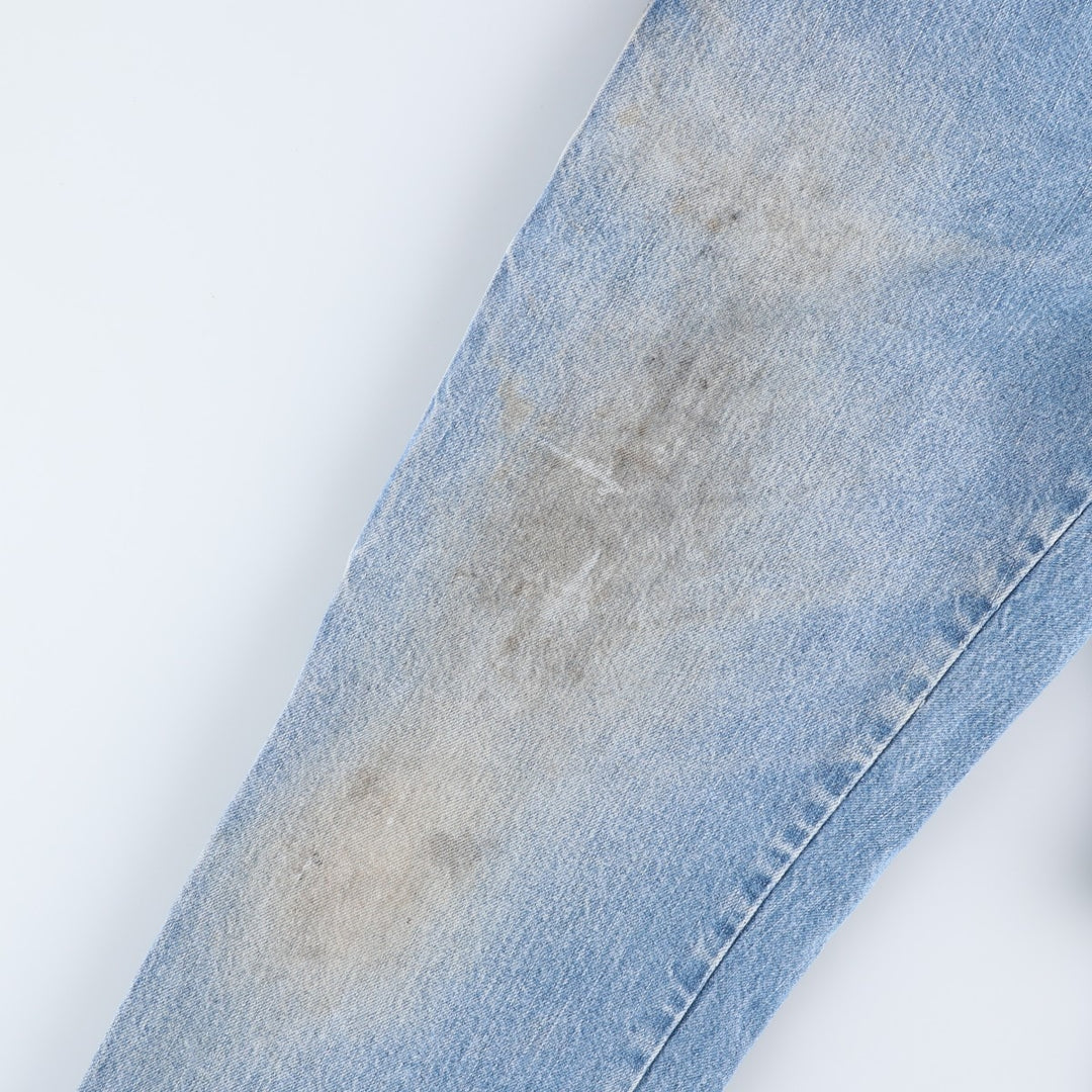 Dickies denim painter pants for men, equivalent to W34 cotton blue type Vintage Second Hand