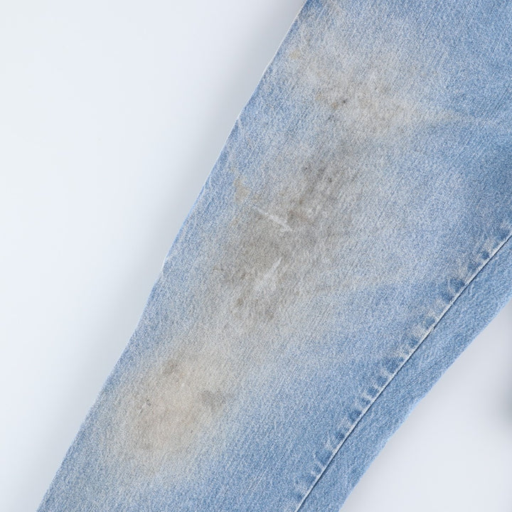 Dickies denim painter pants for men, equivalent to W34 cotton blue type Vintage Second Hand