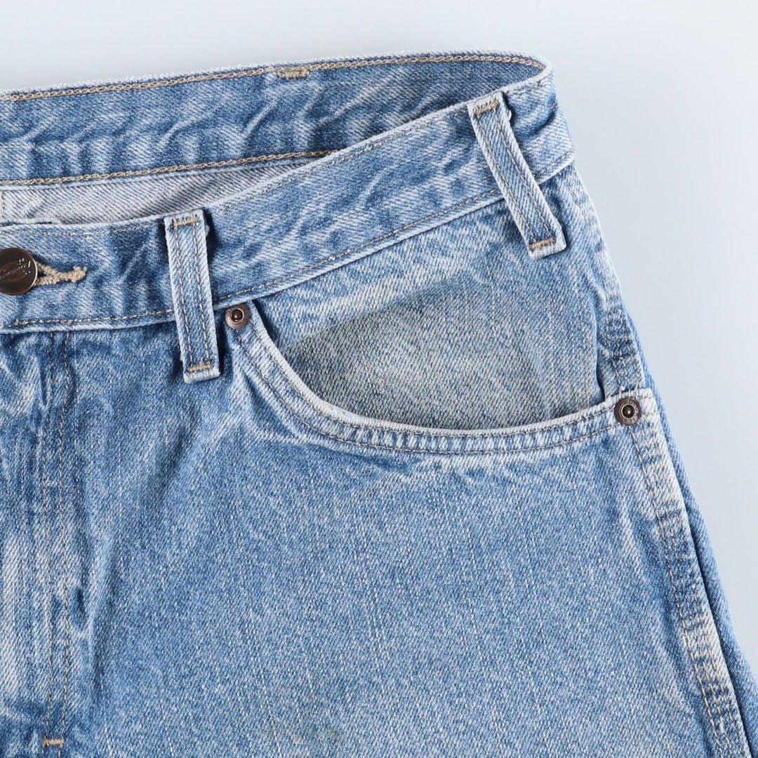Dickies denim painter pants for men, equivalent to W34 cotton blue type Vintage Second Hand