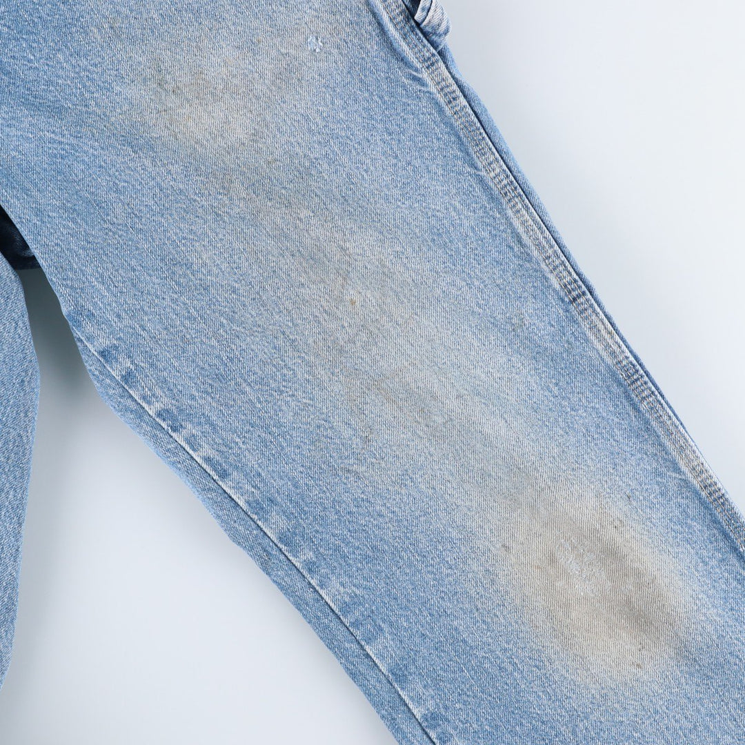 Dickies denim painter pants for men, equivalent to W34 cotton blue type Vintage Second Hand