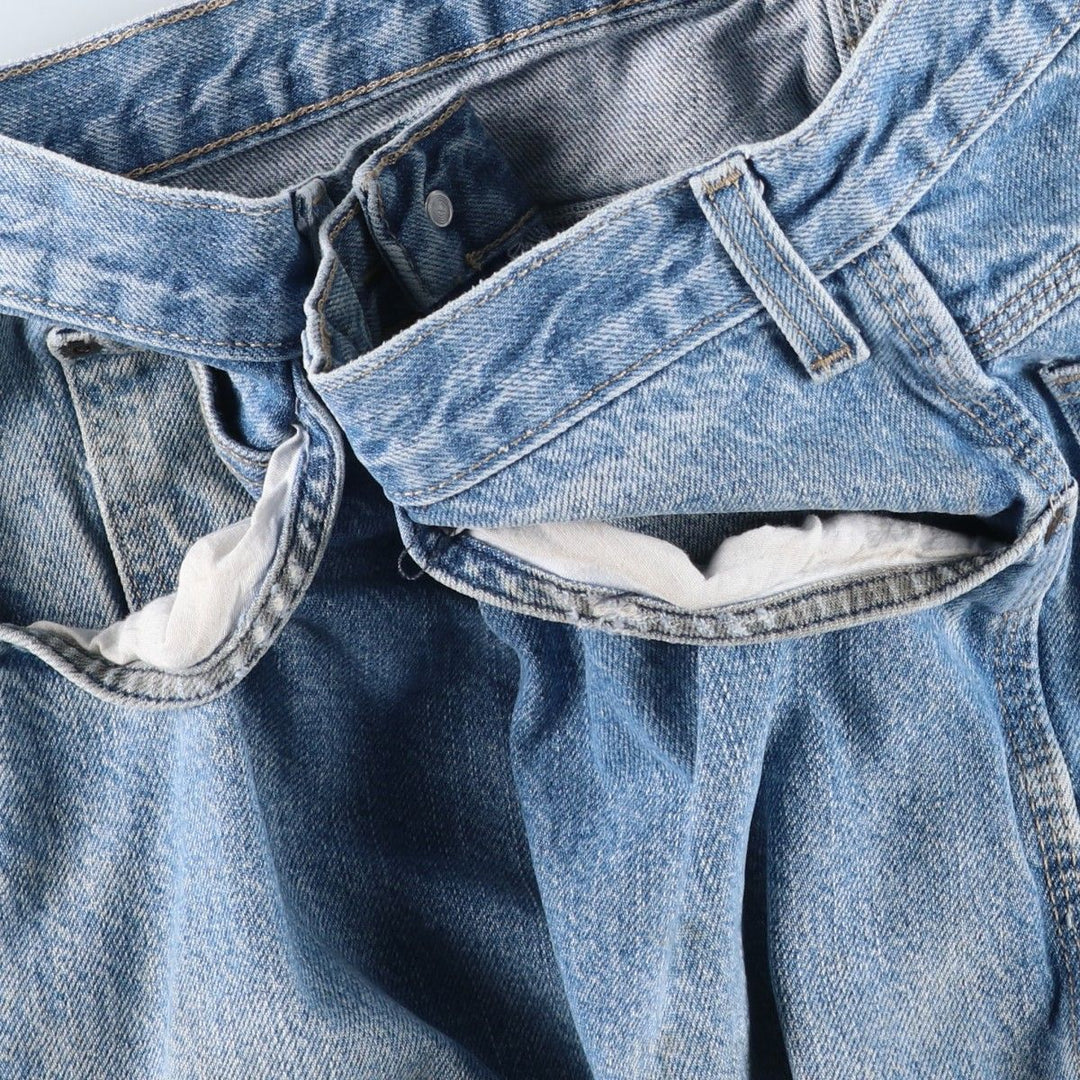 Dickies denim painter pants for men, equivalent to W34 cotton blue type Vintage Second Hand