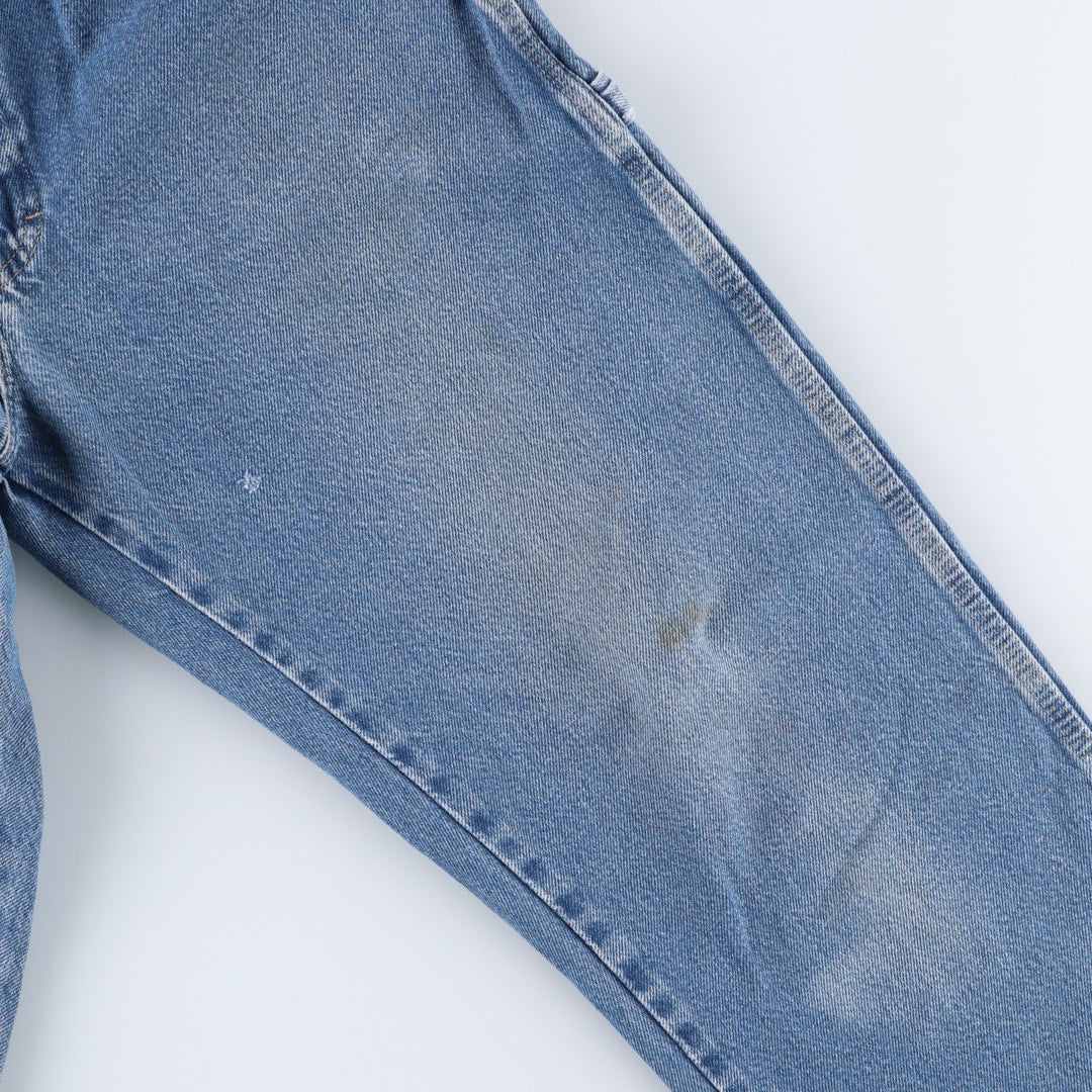 Dickies denim painter pants for men, equivalent to W32 cotton blue type Vintage Second Hand