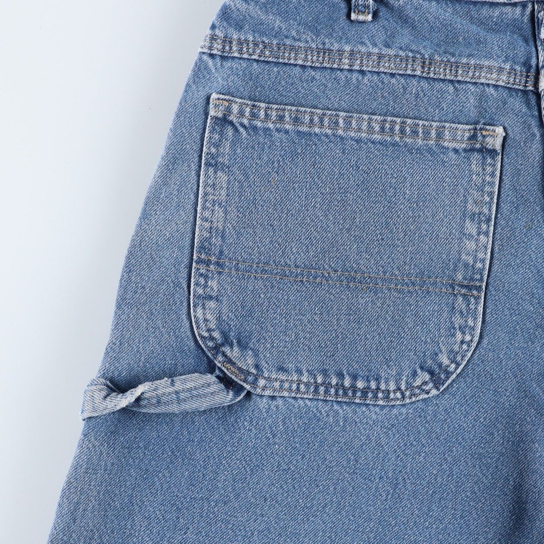 Dickies denim painter pants for men, equivalent to W32 cotton blue type Vintage Second Hand