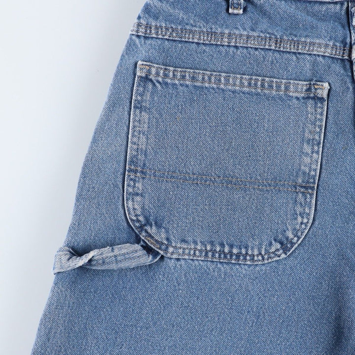 Dickies denim painter pants for men, equivalent to W32 cotton blue type Vintage Second Hand