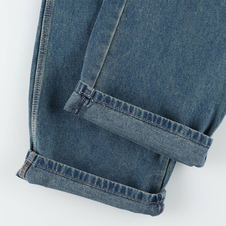 Dickies denim painter pants for men, equivalent to W37 cotton blue type Vintage Second Hand