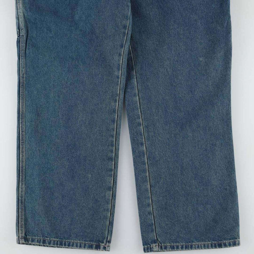 Dickies denim painter pants for men, equivalent to W37 cotton blue type Vintage Second Hand