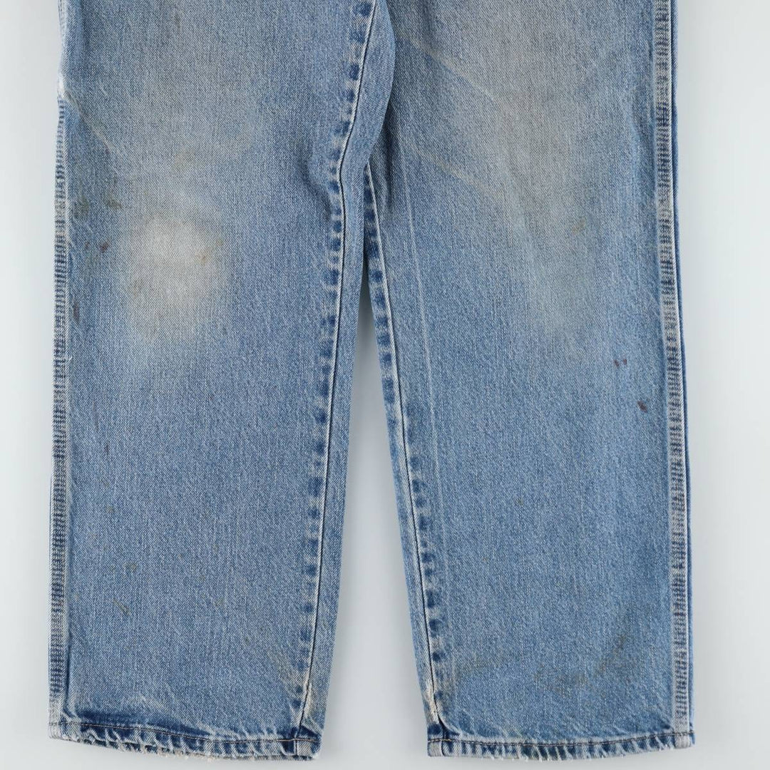 Dickies denim painter pants for men, equivalent to W34 cotton blue type Vintage Second Hand