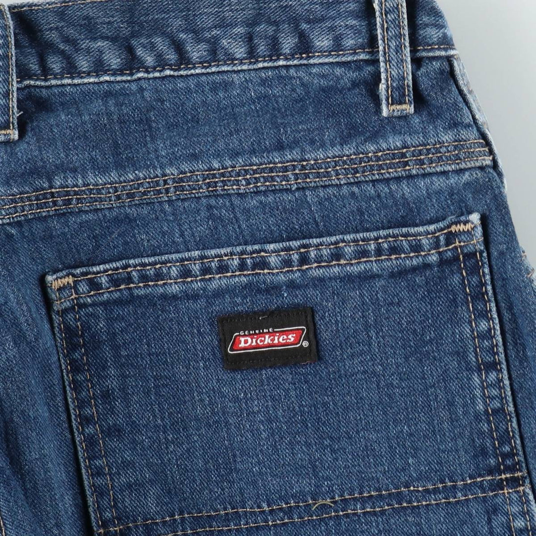 Dickies Relaxed Fit Denim Painter Pants, Men's W33 (approx.) cotton blue type Vintage Second Hand