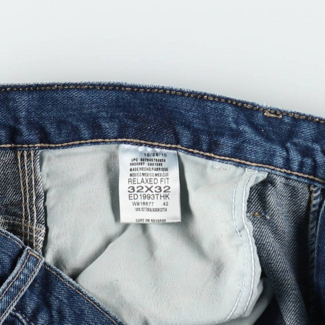 Dickies Relaxed Fit Denim Painter Pants, Men's W33 (approx.) cotton blue type Vintage Second Hand