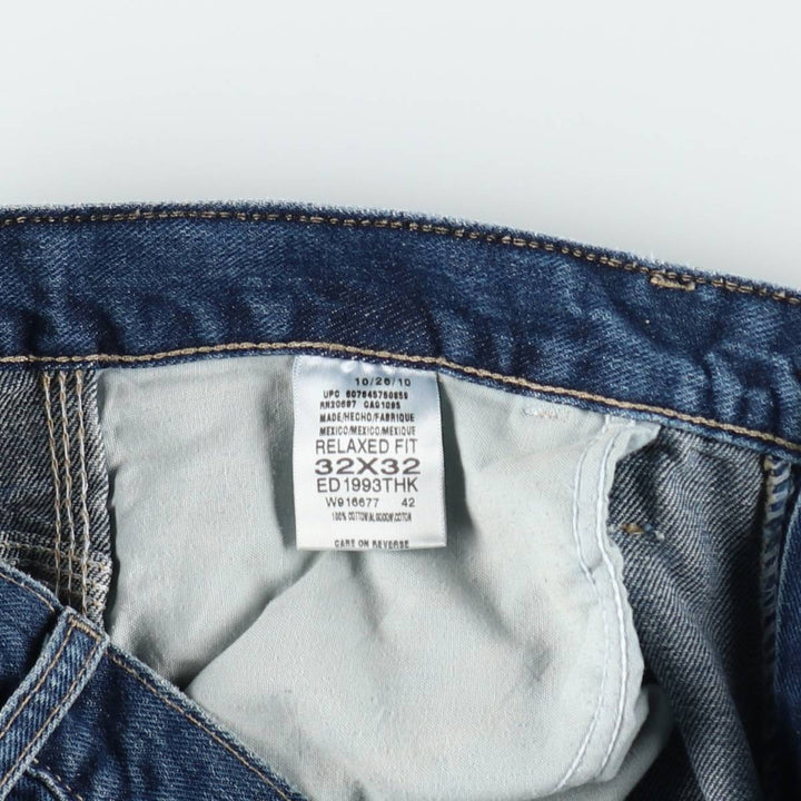 Dickies Relaxed Fit Denim Painter Pants, Men's W33 (approx.) cotton blue type Vintage Second Hand