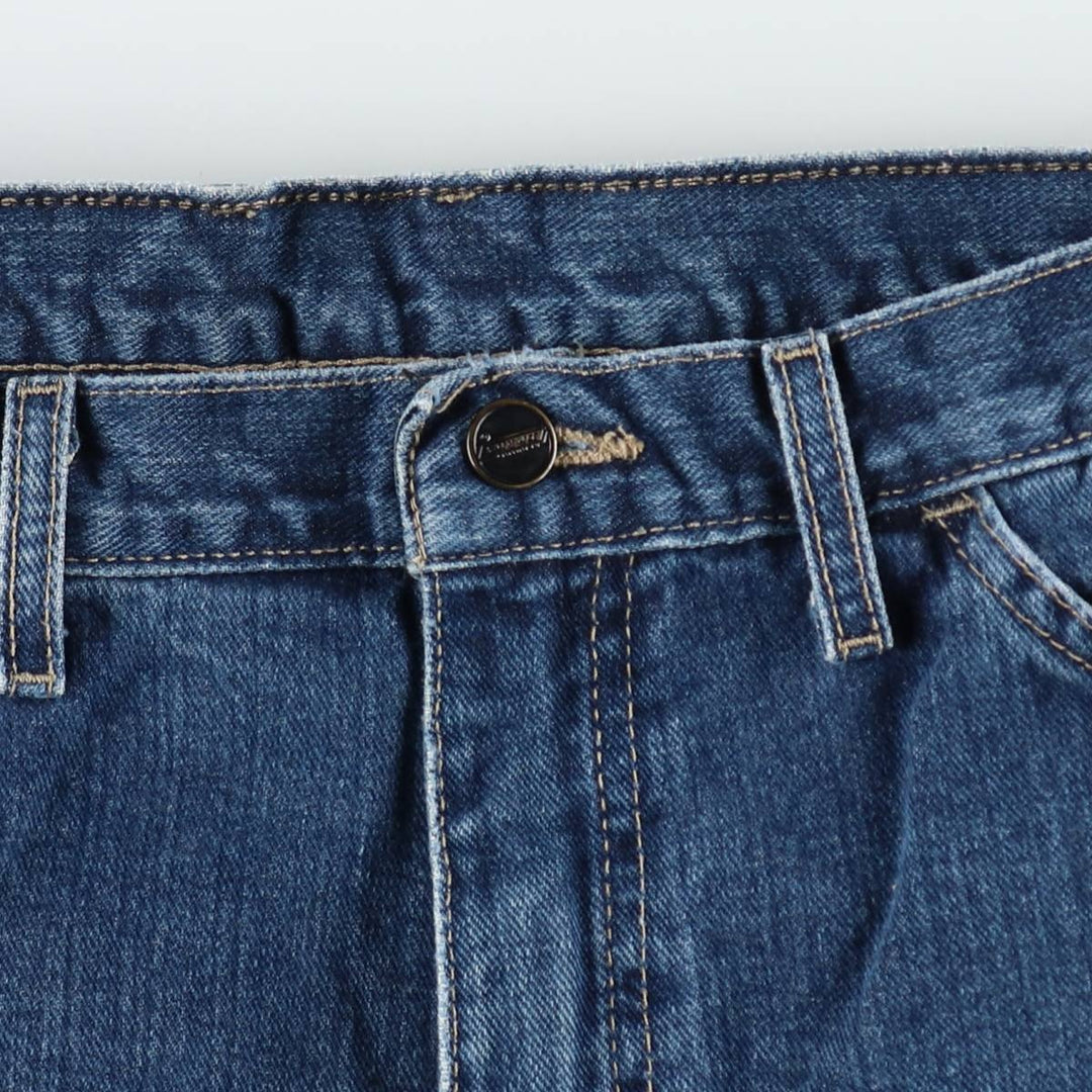 Dickies Relaxed Fit Denim Painter Pants, Men's W33 (approx.) cotton blue type Vintage Second Hand