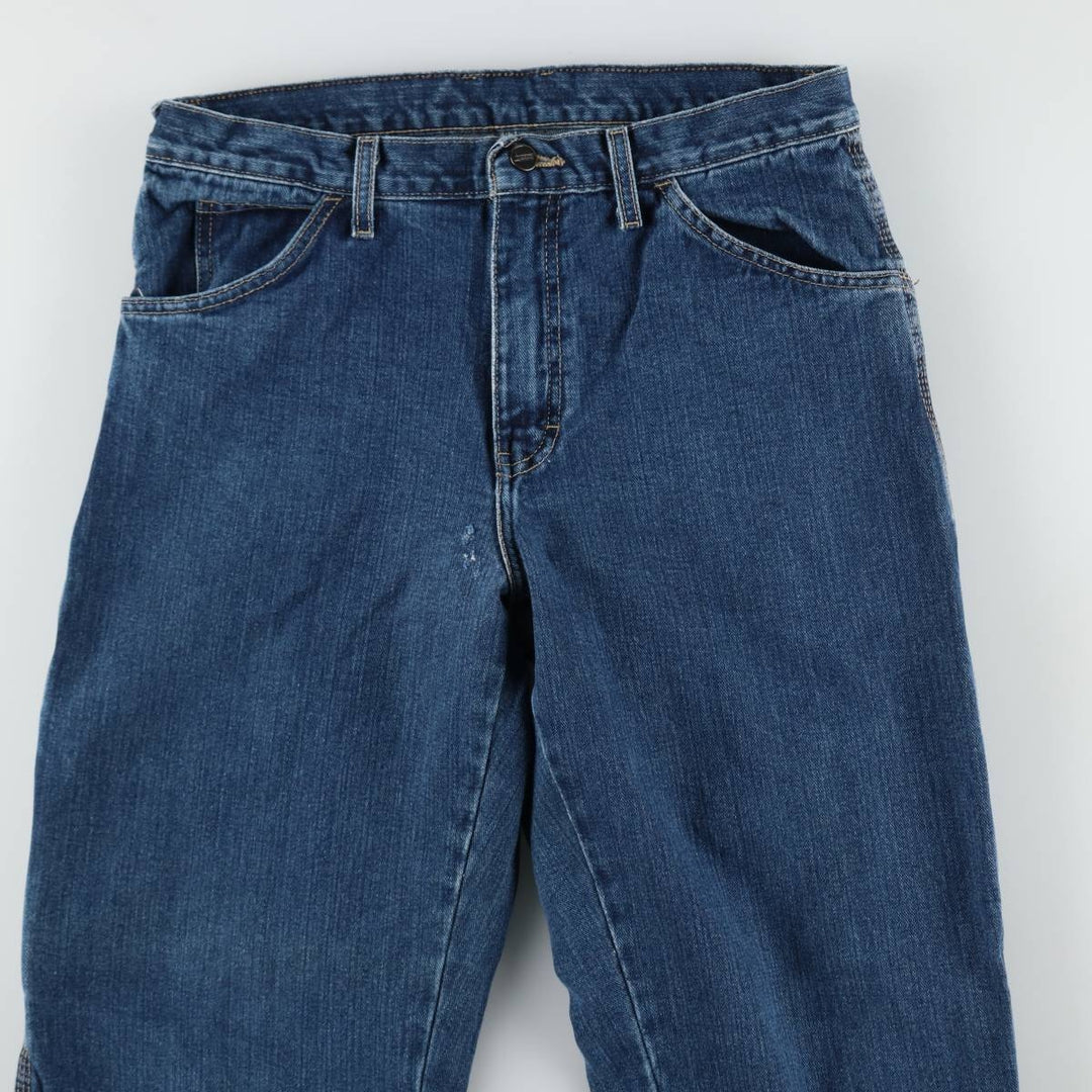 Dickies Relaxed Fit Denim Painter Pants, Men's W33 (approx.) cotton blue type Vintage Second Hand