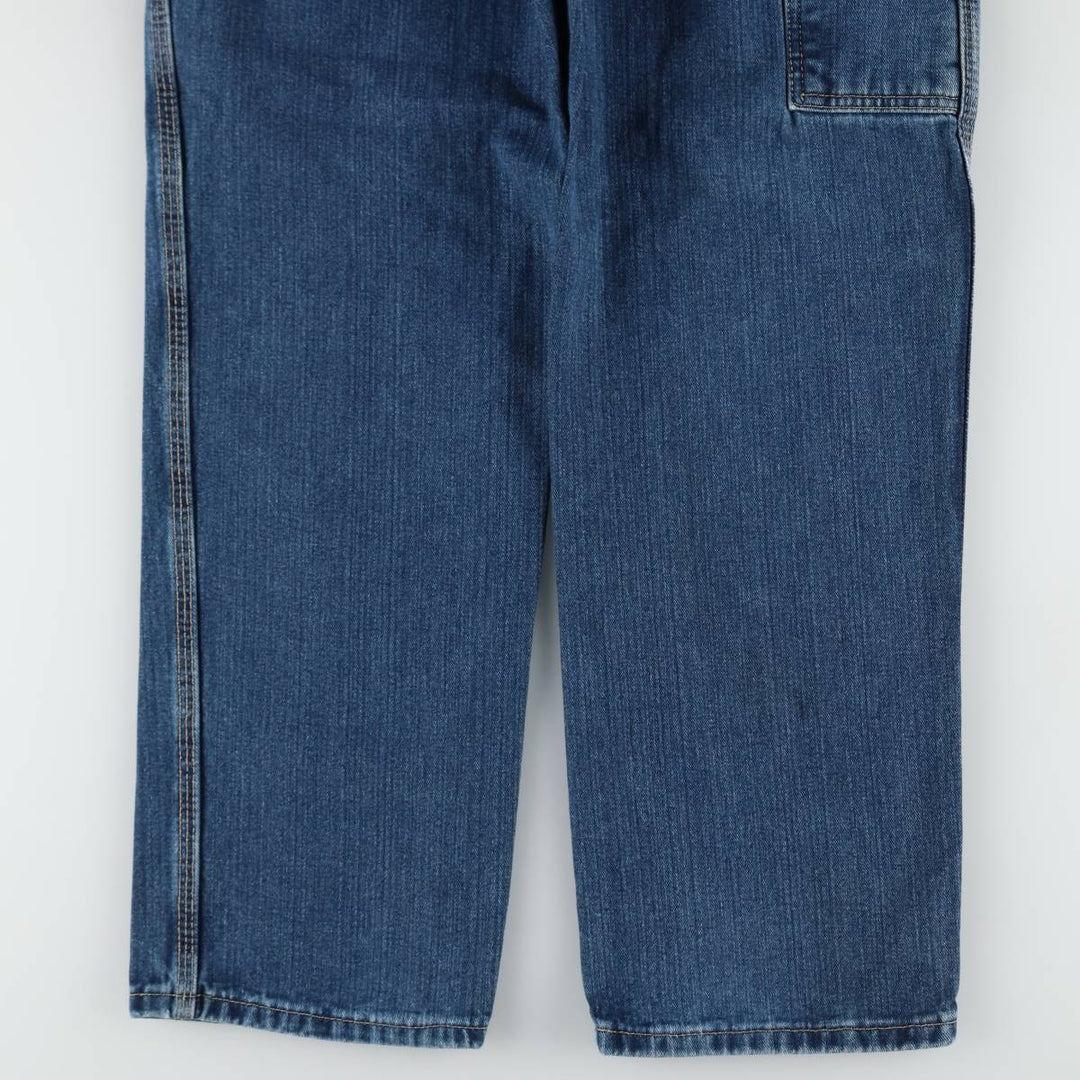 Dickies Relaxed Fit Denim Painter Pants, Men's W33 (approx.) cotton blue type Vintage Second Hand