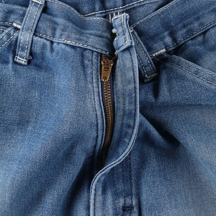 ROEBUCKS denim painter pants, men's size W29 equivalent, vintage. unclear blue type Vintage Second Hand