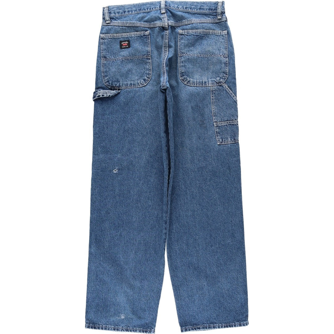 Wrangler HERO denim painter pants, men's size W31 (approx.) cotton blue type Vintage Second Hand