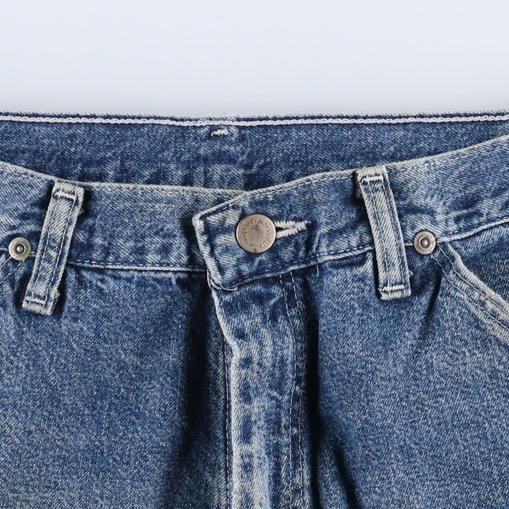 Wrangler HERO denim painter pants, men's size W31 (approx.) cotton blue type Vintage Second Hand