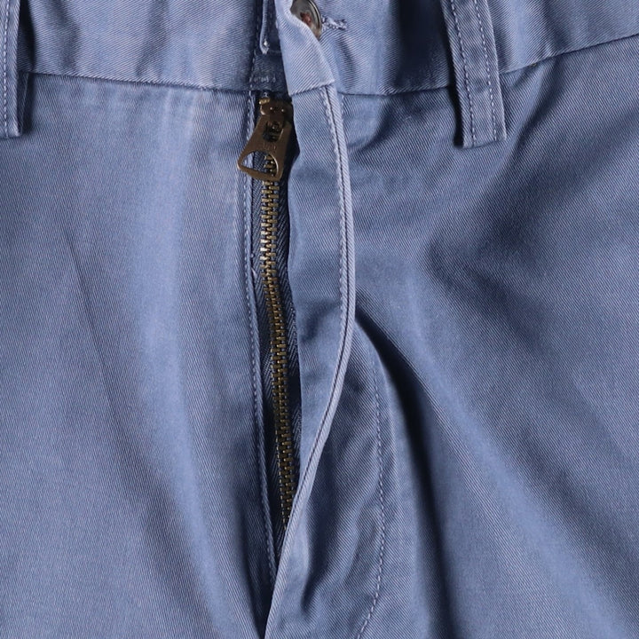 Ralph Lauren POLO RALPH LAUREN STRUTCH CLASSIC FIT Chino Shorts (Men's W36 equivalent) cotton blue type Vintage Second Hand