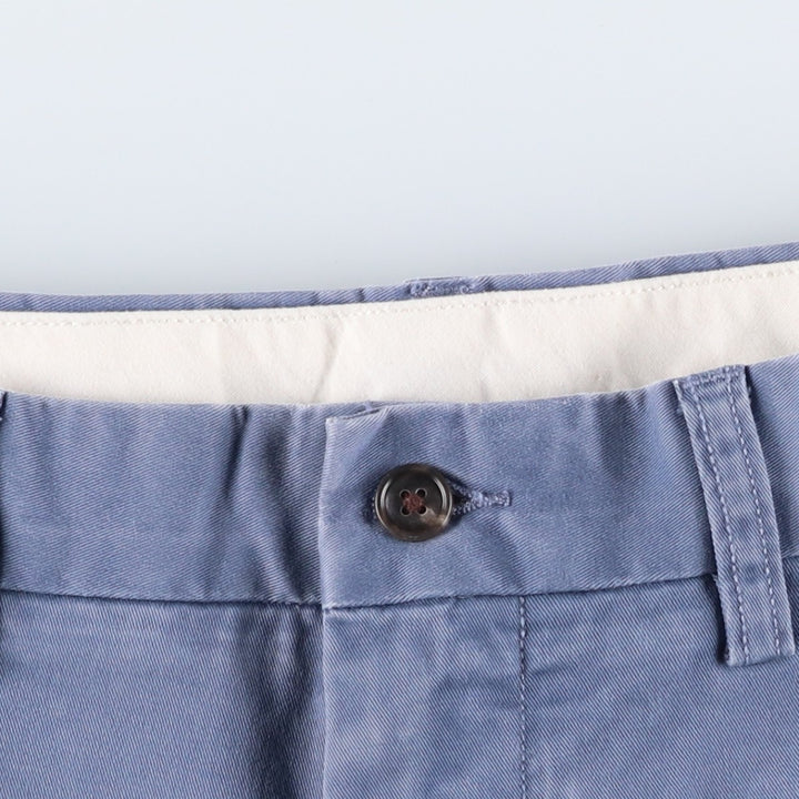 Ralph Lauren POLO RALPH LAUREN STRUTCH CLASSIC FIT Chino Shorts (Men's W36 equivalent) cotton blue type Vintage Second Hand