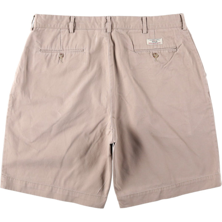 Ralph Lauren POLO by Ralph Lauren PROSPECT SHORT chino shorts, men's size W37 cotton Beige type Vintage Second Hand