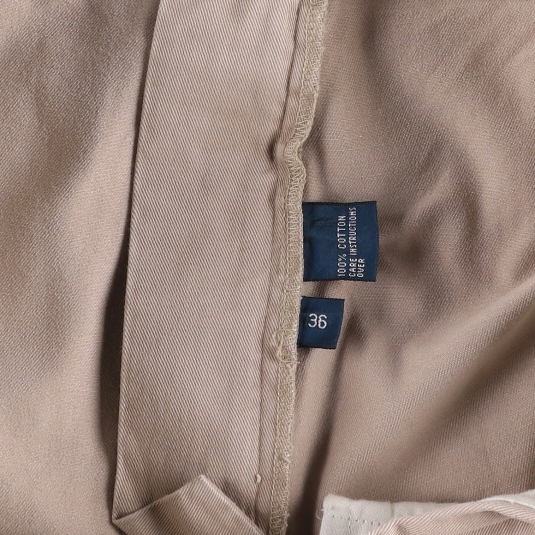 Ralph Lauren POLO by Ralph Lauren PROSPECT SHORT chino shorts, men's size W37 cotton Beige type Vintage Second Hand