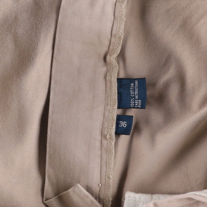 Ralph Lauren POLO by Ralph Lauren PROSPECT SHORT chino shorts, men's size W37 cotton Beige type Vintage Second Hand